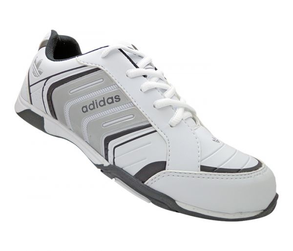 Tênis Adidas F700 Branco e Prata